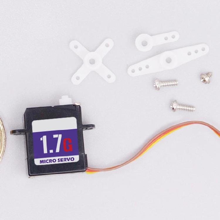C017CLS Fast Speed Digital Coreless Motor 1.7g Micro Digital Servo for 1/35 RC