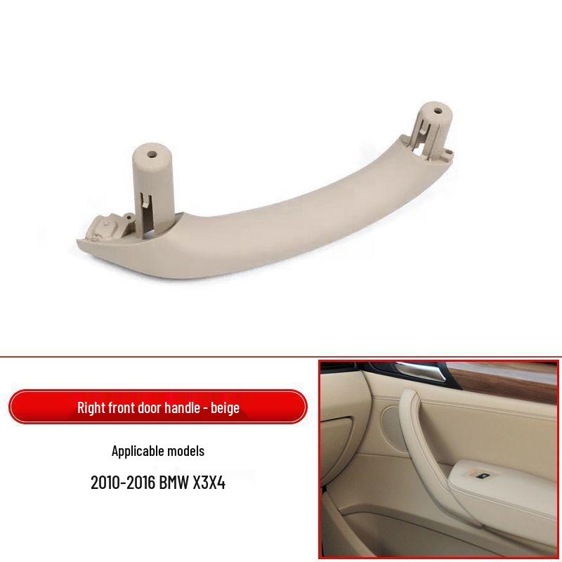 Enhanced BMW X3 Door Handle Inner Cover & X4 Armrest Storage Box with Improved Material & Non-Sticky Finish.