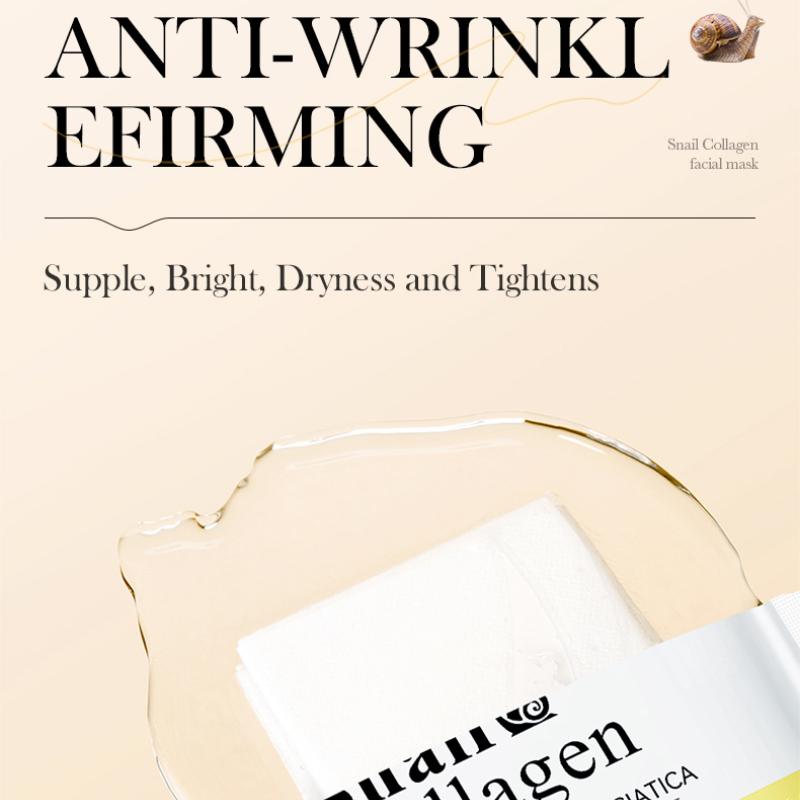 Snail Mask SADOER Collagen Anti-Wrinkle Firming Fine Skin Mask