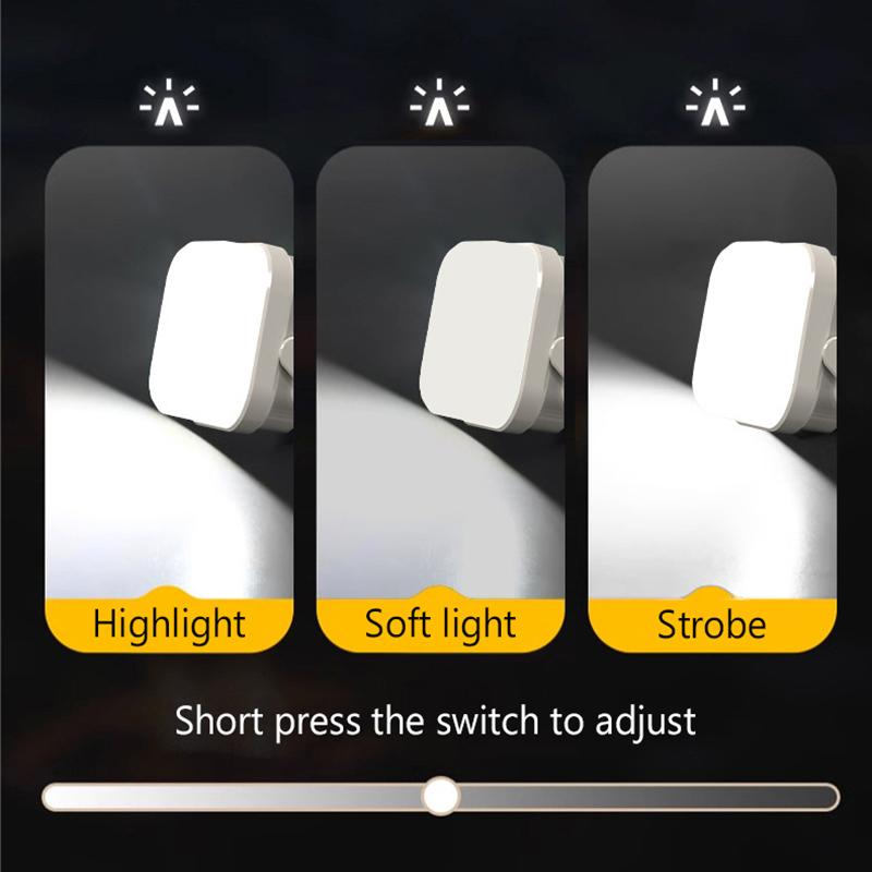 Solar Chargin Tent Strong Light With Magnet Zoom Portable Torch Camping Lantern Work Maintenance Lighting Led