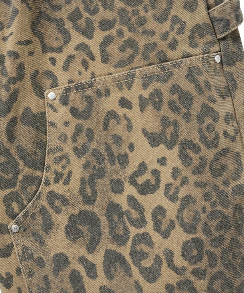 MIDNIGHT MOVE 7 Leopard Pants (Brown)