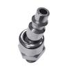 Industrial 1/4 inch-NPT Male Thread Swivel Air Plugs Air Hose-Fittings Universal