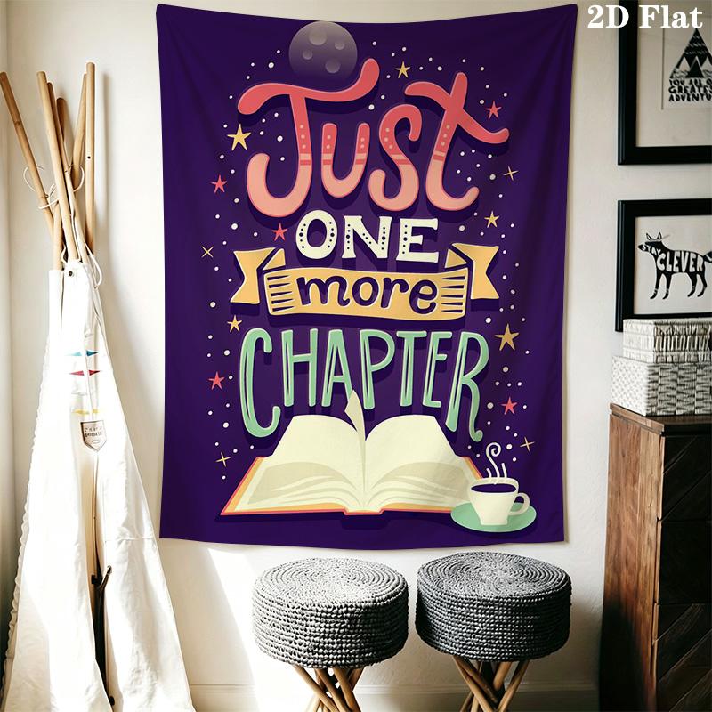Gifts for Book Lovers Pattern Home Decor Tapestry, Wall Hanging, Decorative RV Wall Cloth.ZGT0914119