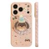 Cartoon graffiti puppy magnetic suction bracket is suitable for 17 Apple 17promax mobile phone case iphone16 soft 15 generation