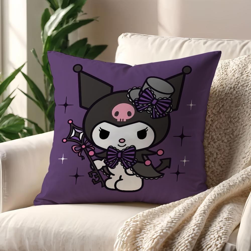 Kawaii KKuromiI Cushion Cover For Pillow Printing Sofa Decoration Home Car Room Coffee Shop Office Nordic Simplicity