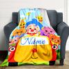 Custom Name Vampirina's Halloween Adventure Blanket for Couch & Bed, Plush Cozy Fuzzy Blanket Super Soft & Warm Blankets for Fall and Winter. 0908124