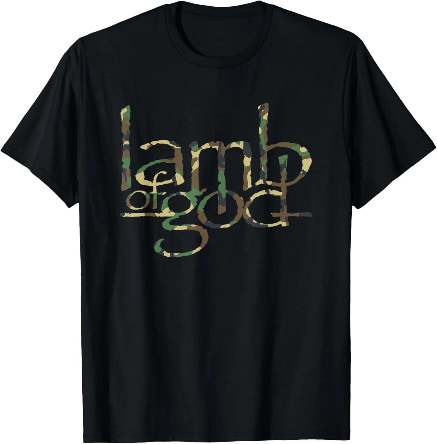 

Lamb of God – Memorial Day Camouflage Logo T-Shirt S