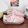Cute KT cat embroidery German training shoes women 2025 new Korean niche chic versatile board shoes casual little white shoes women