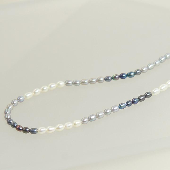 Treaju 4*6 Size Pearl Necklace