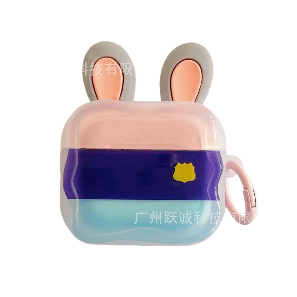 Rabbit Fox for AirPods Pro1 Earphone Cover Judy 1 Generation Nick 1 Generation Bluetooth Headset Protective Case