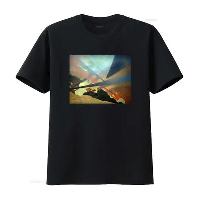 Verdun Felix Vallotton Painting T Shirt Art For Her Him Lover Vintage Casual Unisex Slightly Versatile Comfortable