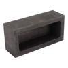 Graphite Ingot Mold High Purity Rectangular Melting Refining Graphite Crucible for Gold Silver