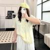 Plus size women clothing [Heavy Industry Fashion Brand T] Sweet Lace Embroidery Short sleeve T-shirt Summer Chubby Girl Loose Casual Top