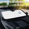 2026 Hot Valve Stems Caps Car Windshield Sunshade Cover UV Protection Sun Shade For Volkswagen VW RLINE Golf 4 Motion Passat CC Polo Tour ET1