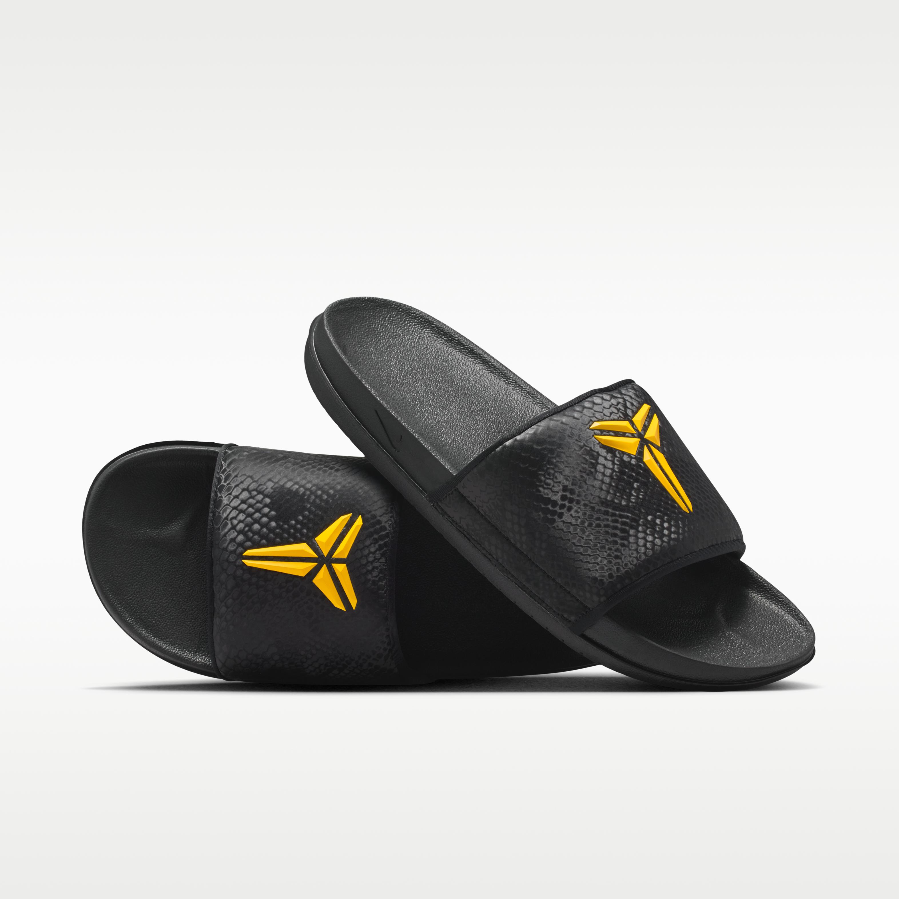 Nike Kobe Offcourt Slide Black University Gold 38.5