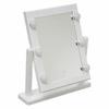 LED Rotating Mirror with Adjustable Light, White