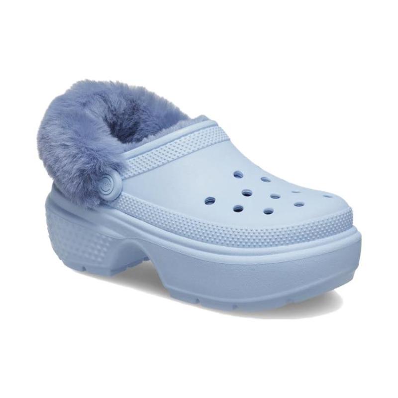 Crocs Stomp EVA Non-Slip Abrasion Resistant Hole Shoes Unisex Blue