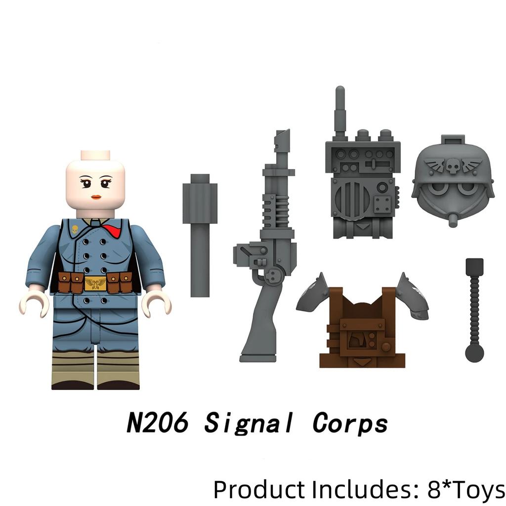 Military Game Characters Minifigures Death Corps Toy Gift