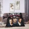 The Twilight Saga Jacob Wolf Pack Girls Muscle Blanket Fleece Portable Warm Throw Blanket for Sofa Outdoor Plush Thin Quilt