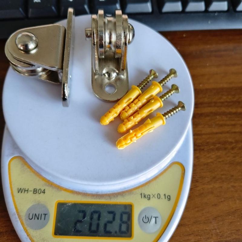 Kleiner Umlenkblock Geräuschlose Umlenkrolle Schwerlast Festrollen Belastung für Seil Materialhandhabung Bewegen DIY-Projekt