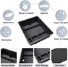 Center Console Organizer for 2025-2025 Chevy Silverado EV Work Truck (WT)/RST First Edition/LT Armrest Storage Box Accessories