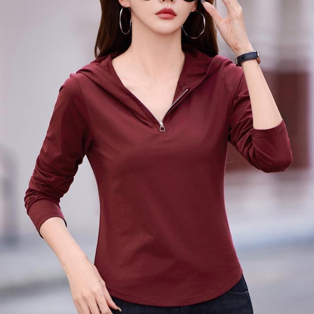 Women's 3XL Cotton T-shirt Spring and Summer Short-sleeved New Tops Loose and Versatile Round Neck Half-sleeved T-shirt Ins