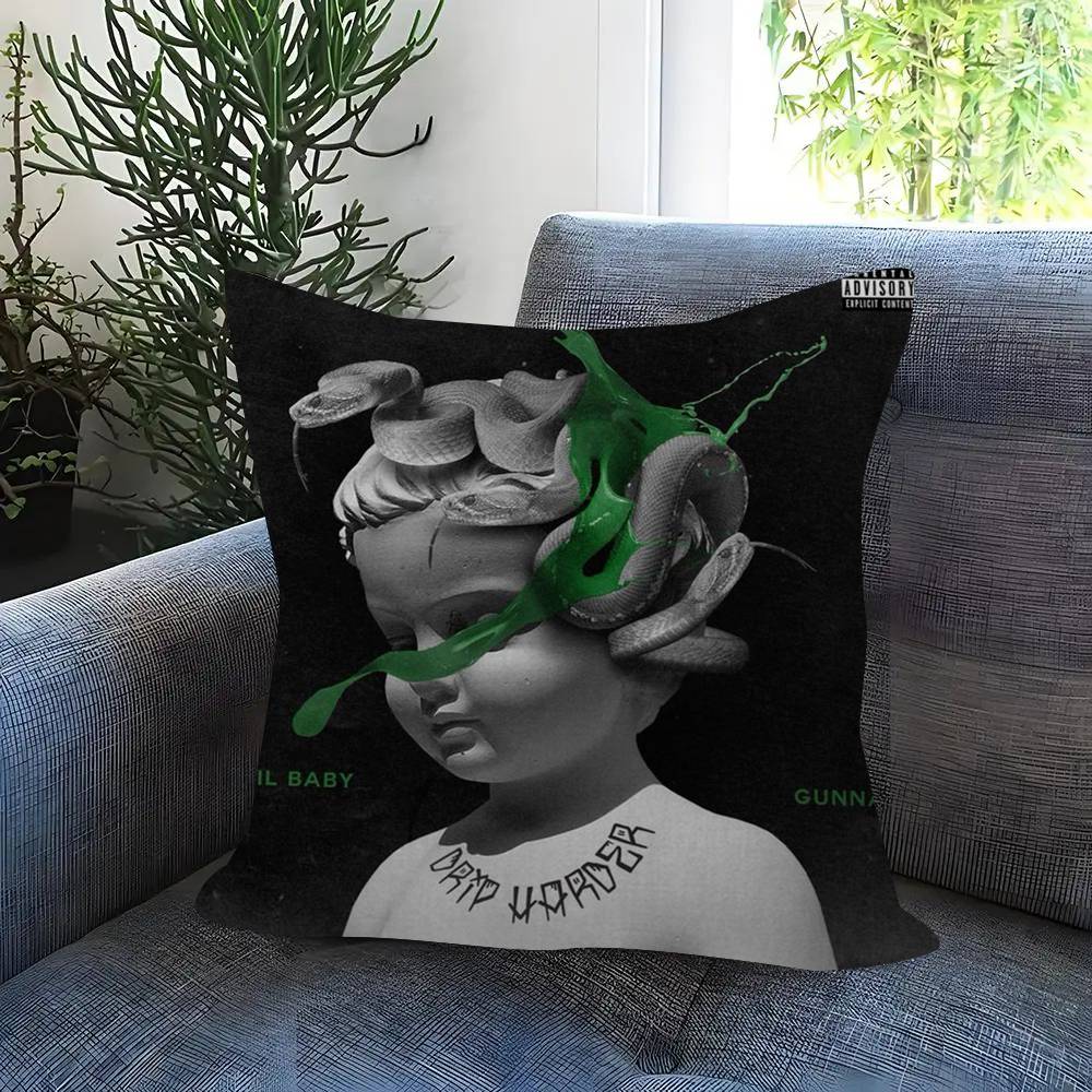 

Singer Gunna Hot Album pillow cover sofa cushion cover home room decoration children gift 30x30 cm