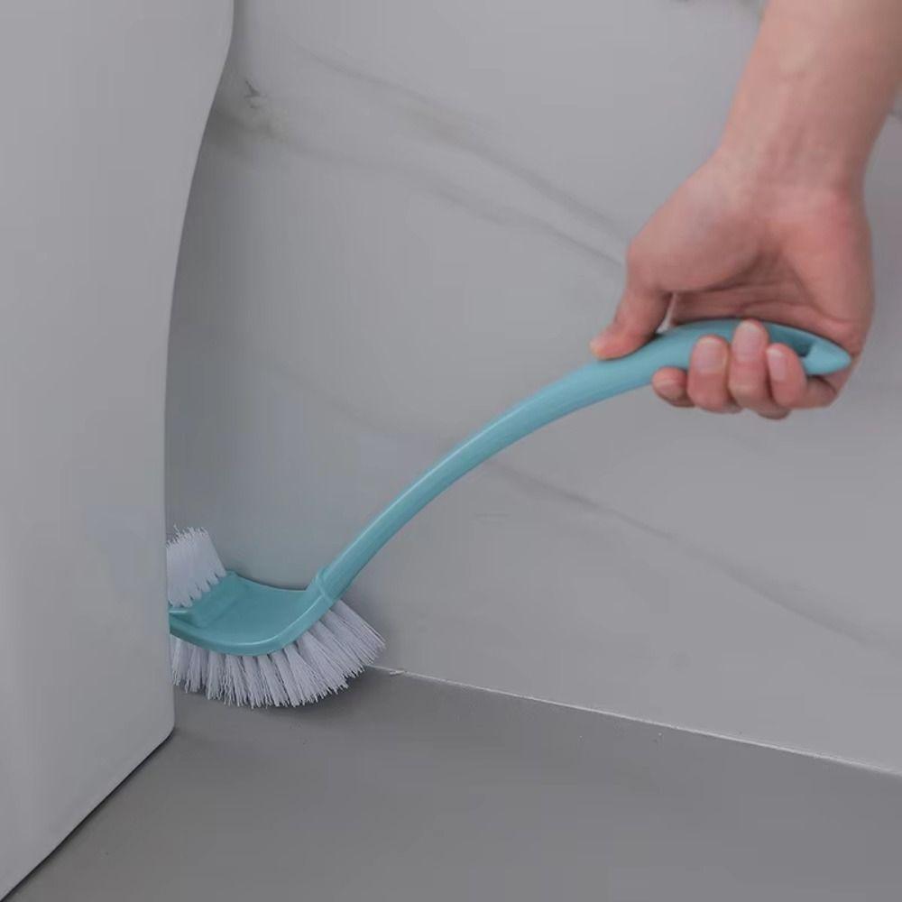 Multi-function Bathroom Cleaning Brush Double Head Corner Brush Bathroom Cleaner  Household