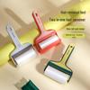 Dual-Purpose Pet Hair Remover & Dust Brush for Floors and Bedding
