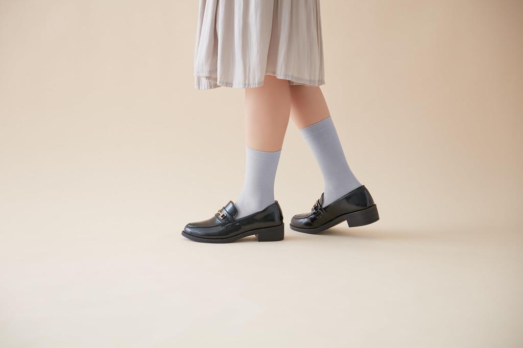 SABRINA Length Stocking-like Socks, 2-Pair Set, Mid-Crew