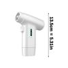 Portable Small Handheld Fan 3000mAh Air Blower with 80000RPM 6 Speed Adjustable USB Rechargeable for Travel Home