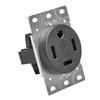 Industrial 1460DF 60Amp Electrical Receptacle NEMA 14-60R Powerful Socket Gold Plated Connectors Commercial Use