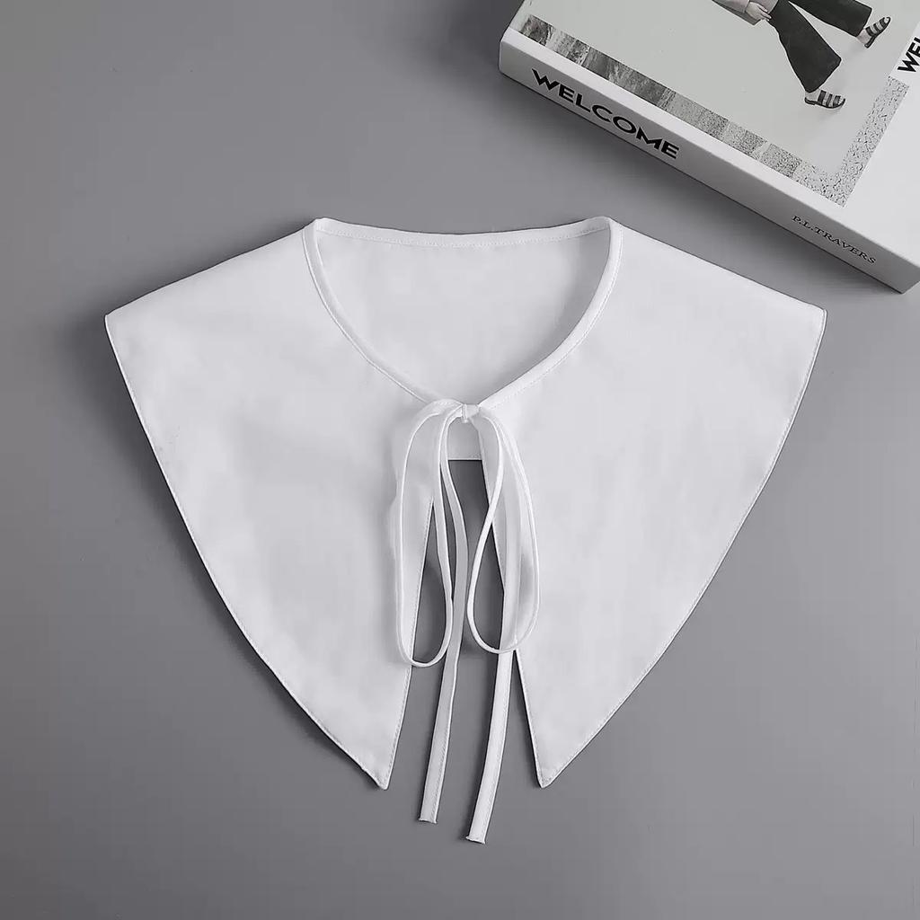 Women Lace Fake Collar Blouse Cloud Shoulder Doll Collar Detachable Shirt Collar Blouse Top Collars For Women Dropshipping