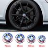 56mm 60mm 65mm 70mm Ratų lipdukas BMW E46 E90 F30 F10 G20 X5 50-mečio emblema Ženklelis 4 vnt. „Pasidaryk pats“ Automobilio ratlankio centrinės dalies lipdukas