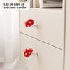 Yousheng Cute Mushroom Wall Hook Decorative Key Holder Hook No Drill Wall Mounted Red Mushroom Hook for Bedroom Bathroom Entryway Coat Scarf Bag Towel