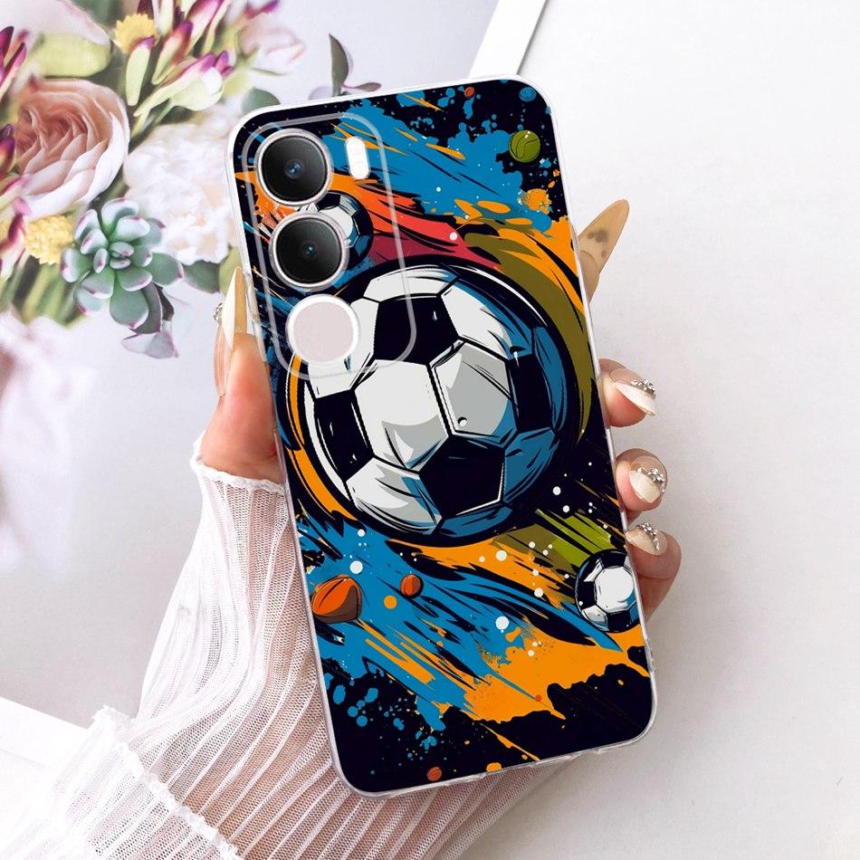 For Vivo Y19s Pro Cool Dragon Tiger Pattern Phone Case For Vivo Y19s Y 19S Pro V2419 Soft Silicone TPU Cases