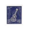 Birthday Greeting Card Paper Sculpture Guitar Happy Birthday Card with Envelope For Kid Adult Anniversary Celebration