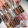 Stripe Pattern Nail Stickers The Starry Sky Nail Decals Professional Nail Foils  Nail Decoration
