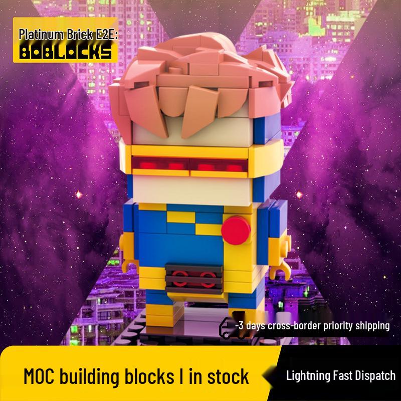 X-Men  97 Циклоп Конструктор Игрушка MOC-186435 X-Men  97 Cyclops Blockhead