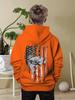Boys' Casual Hoodie, Shinharajuku Color-changing Fish Print Sports Style Personality Street Print, Daily Travel Must Hoodie