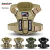 New Large Dog Tactical Chest Back Night Reflective Vest Type Pet Leash Dog Supplies Dog Harness