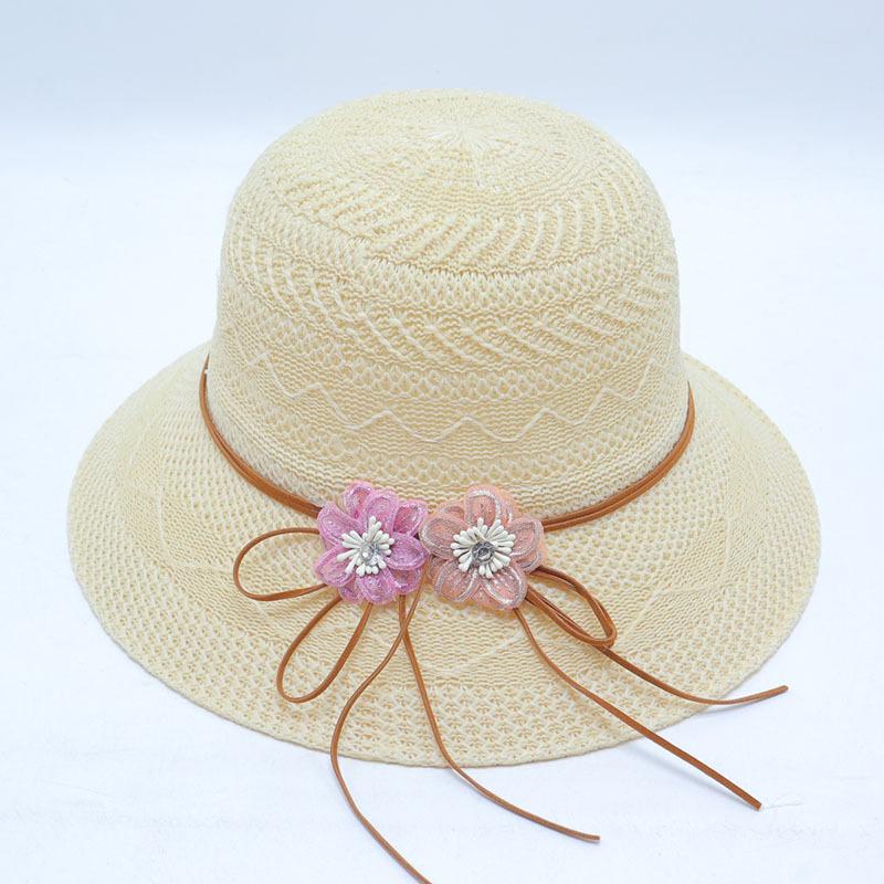 New Straw Hat Women's Outdoor Sunshade Sunscreen Hat Big Brim Trendy Vacation Beach Hat Breathable Cool Hat