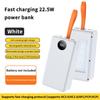 12*21700 Battery Holder 10W 22.5W Fast Charging 15W Wireless Charging Diy Power Case Dual Usb Type C Charge Box With Led Light