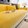 Chenille Sofa Mat Four Season Universal Solid Color Chaise Longue Couch Cushion Cover L Shape Sofa Slipcover Living Room Home