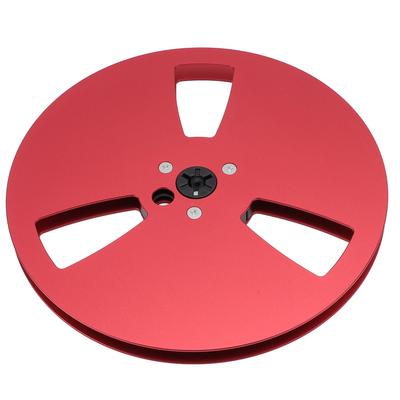 14 7 Inch Empty Tape Reel 3 Holes Aluminum Alloy Universal Open Sound Recording Tape Empty Reel