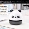 Round Battery Operated Cartoon Desktop Vacuum for Eraser Crumbs