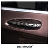 For Mercedes Benz W176 A Class GLA X156 CLA C117 Carbon Fiber Car Door Handle Stickers Trim Cover Exterior Bodykit Accessories