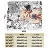My Hero Academia Super Soft Blankets  Airplane Travel Plush Throw Blanket Aesthetic Couch Bed Flannel Bedspread Sofa Bed Cover
