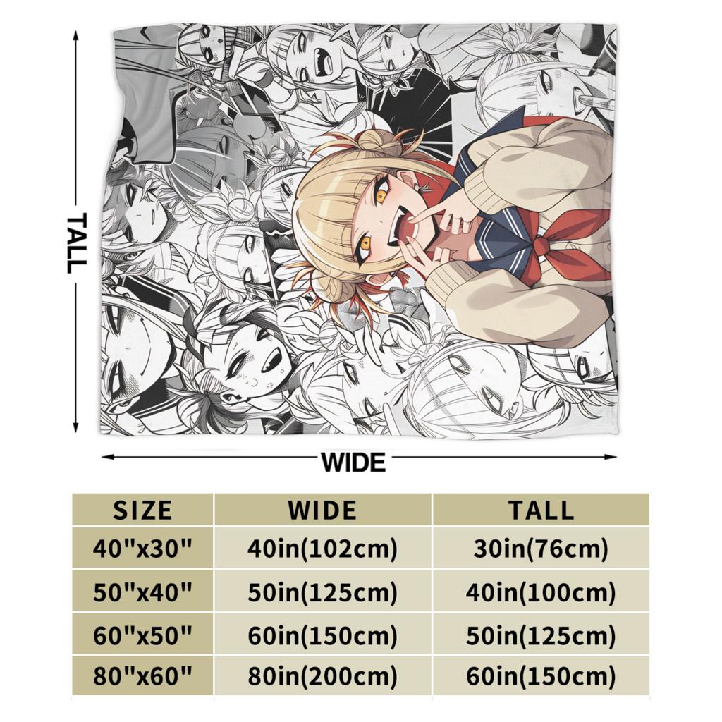 My Hero Academia Super Soft Blankets  Airplane Travel Plush Throw Blanket Aesthetic Couch Bed Flannel Bedspread Sofa Bed Cover
