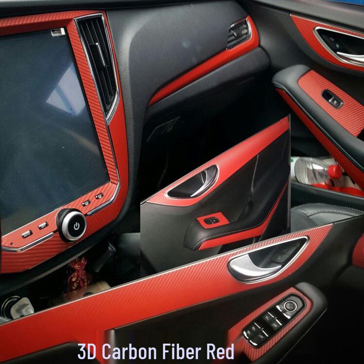Zotye SR7 Interior Carbon Fiber Shift Console Sticker (Ages 16-17)